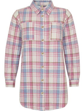 Ofelia Tula pink stor skjorte