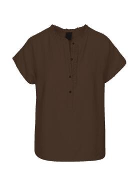 One Two Luxzuz Maritoana brun bluse