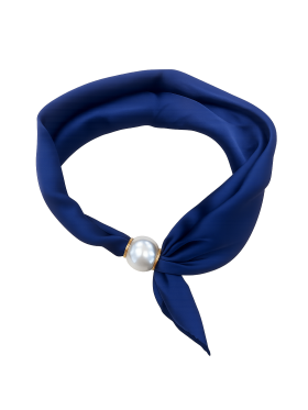 Lisbeth Merrild 5EC45 marine tørklæde