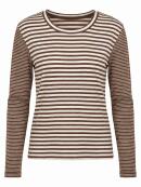 One Two Luxzuz - One Two Luxzuz Zegzag brun t-shirt One Two Luxzuz - One Two Luxzuz Zegzag brun t-shirt