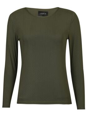Libertè Essentiel 22069 army mesh Bluse