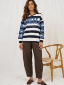 Marta Du Château - Marta Du Chateau Nerina blå Sweat-Shirt Marta Du Château - Marta Du Chateau Nerina blå Sweat-Shirt