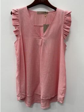 Marta Du Chateau Giorgia coral top