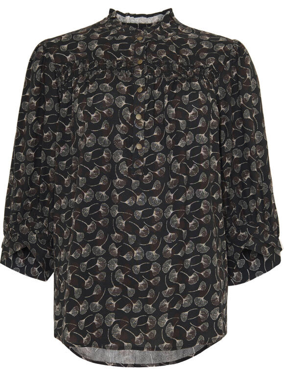 Ofelia - Ofelia Hilla brun Skjorte/bluse Ofelia - Ofelia Hilla brun Skjorte/bluse