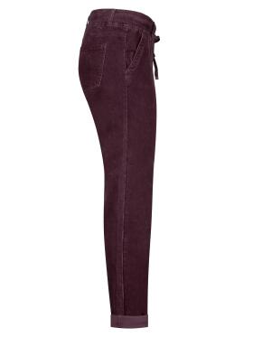 Red Button Tessy aubergine bukser i profil