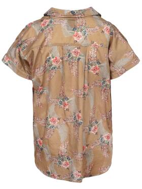 One Two Luxzuz Jardine beige skjorte