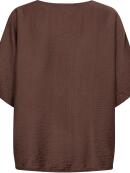 NÜ Denmark - Nü Denmark Cinda brun Bluse NÜ Denmark - Nü Denmark Cinda brun Bluse