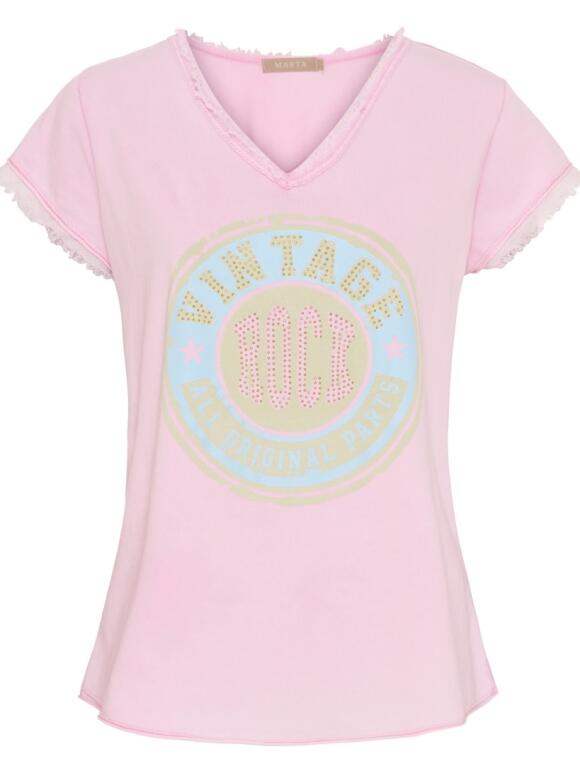 Marta Du Château - Marta Du Chateau Fabiola pink T-Shirt