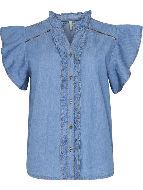 Ofelia - Ofelia Lise chambre denim Skjorte