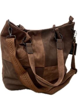 Lisbeth Merrild brun shopper taske