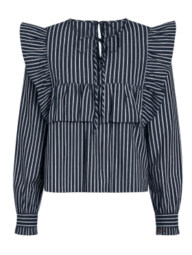 Liberte` Essentiels Heather blå Skjorte