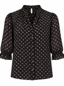 Ofelia - Ofelia Lou sort Skjorte/bluse Ofelia - Ofelia Lou sort Skjorte/bluse