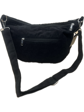 Lisbeth Merrild sort cross over bumbag