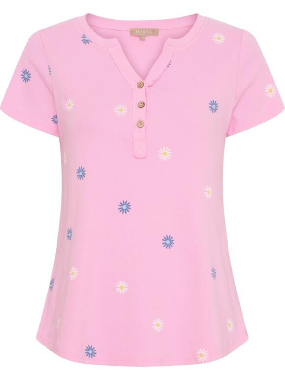 Marta Du Château - Marta Du Chateau Cecilie pink t-shirt