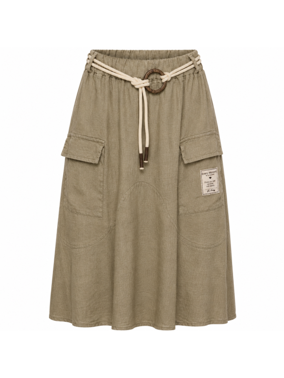 Marta Du Château - Marta Du Chateau Evania khaki Nederdel Marta Du Château - Marta Du Chateau Evania khaki Nederdel