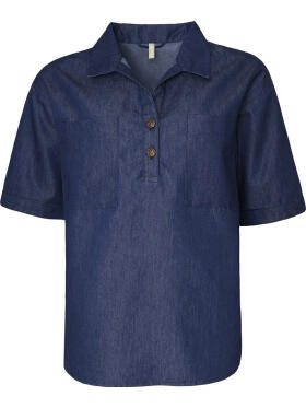 Ofelia Orla mørk blå denim Skjorte/bluse
