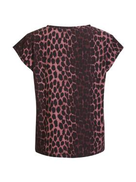 Libertè Alma bordeaux lux leo t-shirt bagfra