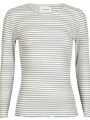 Libertè Essentiel - Libertè Natalia  lyseblå stribet T-Shirt