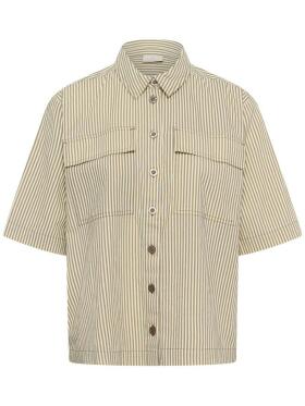 Kaffe Naya khaki skjorte