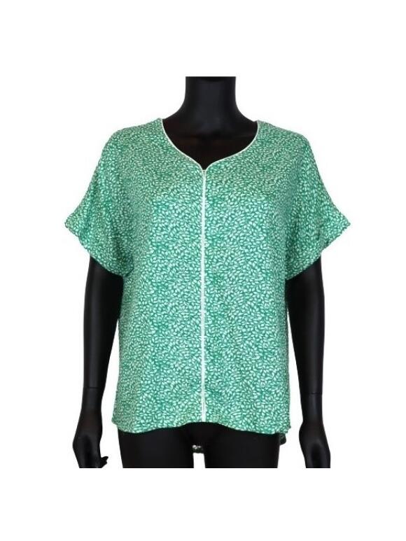 Boutique Dorthe - grøn skjorte bluse