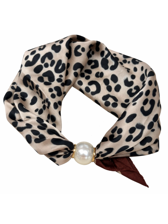 Lisbeth Merrild - Lisbeth Merrild 5EC45 dyreprint Tørklæde