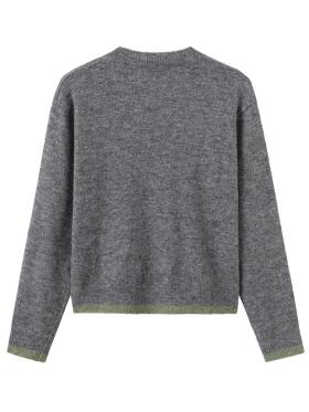 One Two Luxzuz Zazia grå cardigan