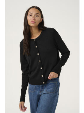 Kaffe Regina sort Cardigan