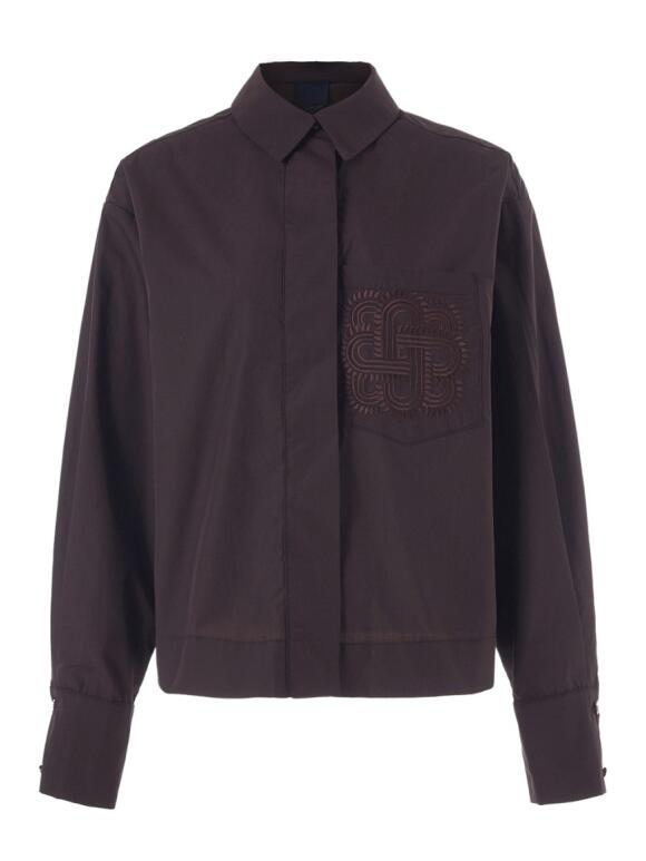 One Two Luxzuz - One Two Luxzuz Makiero brun skjorte One Two Luxzuz - One Two Luxzuz Makiero brun skjorte