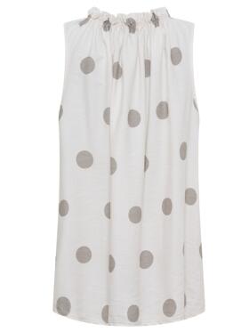 Marta Du Chateau Lucinda beige top
