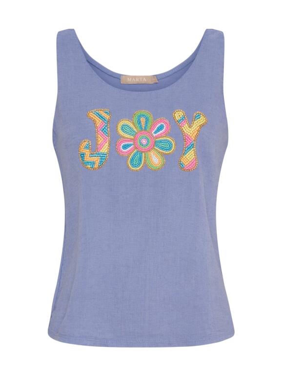 Marta Du Château - Marta Du Chateau jeans blå Line Top