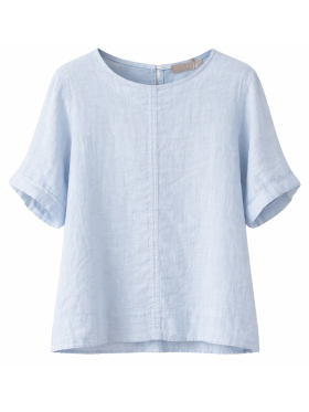 Marta Du Chateau Ceyla blå bluse