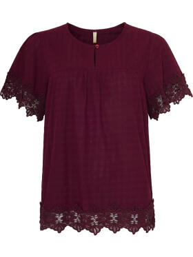 Ofelia Dera bordeaux Bluse