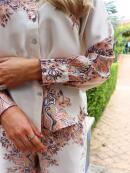 Libertè Essentiel - Libertè Essentiel 22341 creme skjorte