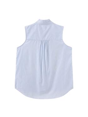 One Two Luxzuz Aleksandrine lyseblå top
