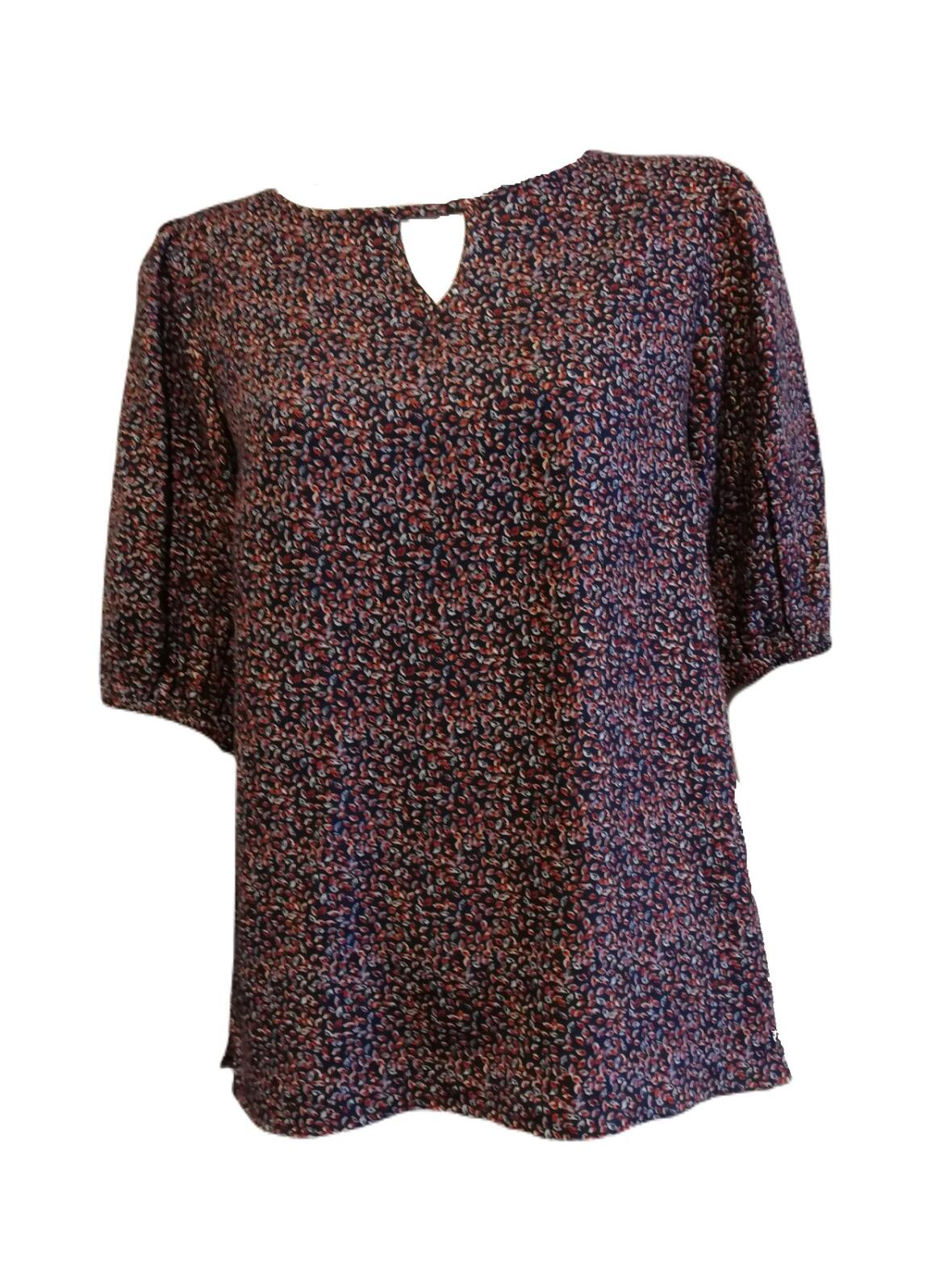 Ofelia Tina Blouse Navy Combi main image 0
