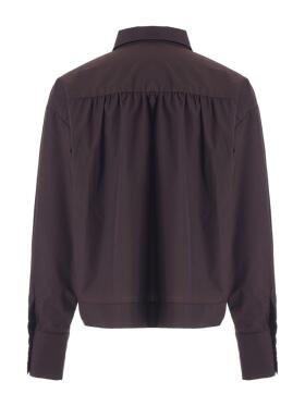 One Two Luxzuz Makiero brun skjorte