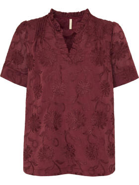OFNETTY-BORDEAUX Bluse