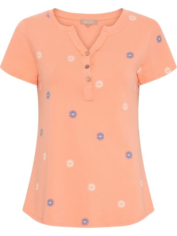 Marta Du Château - Marta Du Chateau Cecilie orange t-shirt