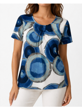 Sunday 6137 blå Bluse