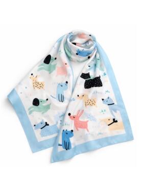 Vanting 217144 lyseblå Tørklæde