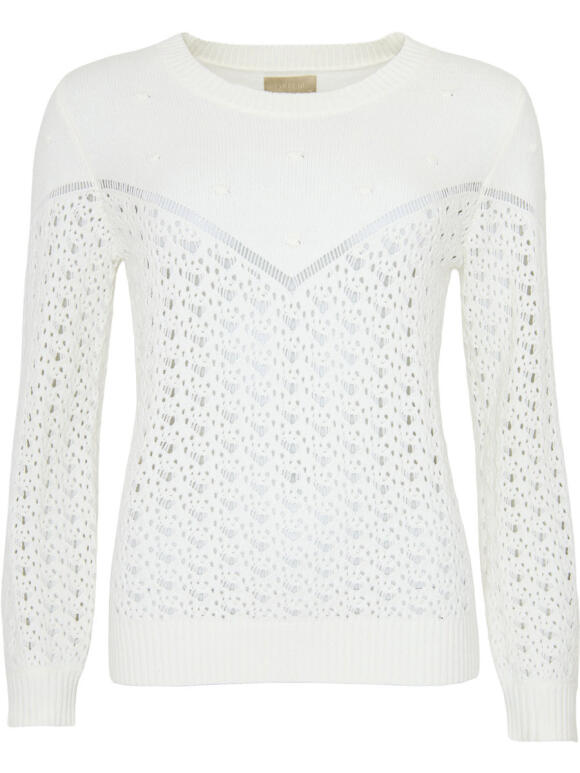 Ofelia - Ofelia Astrid offwhite strik