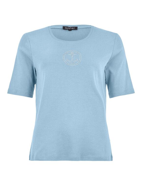 Sunday - Sunday 6516 lyseblå T-Shirt