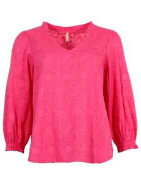 Ofelia - Ofelia Hilde pink  bluse