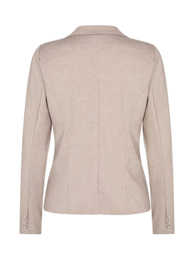FreeQuent meleret sandfarvet blazer