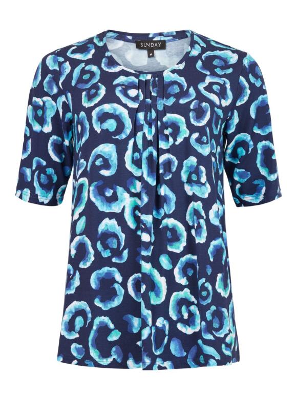 Sunday - Sunday 6370 turkis Bluse