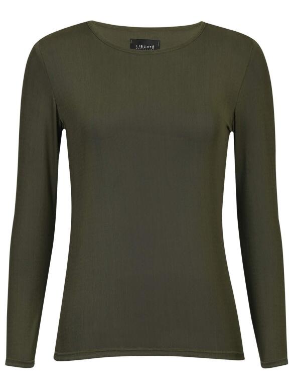 Libertè Essentiel - Libertè Essentiel army mesh bluse Libertè Essentiel - Libertè Essentiel army mesh bluse