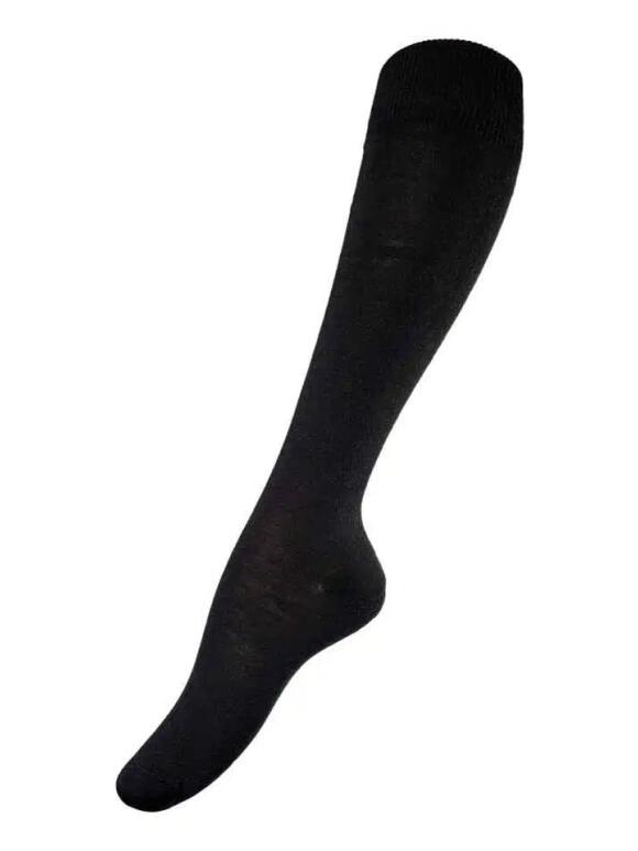 Festival - Festival 101020 sort uld knæstrømpe