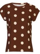 Libertè Essentiel - Libertè Essentiel Alma brun dot T-Shirt