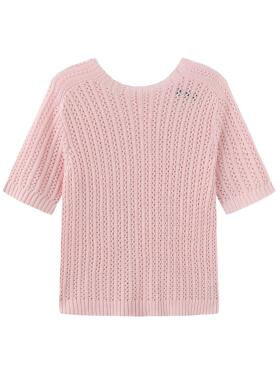 One Two Luxzuz Corina lyserød Strik