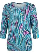 Sunday - Sunday 6303 turkis Bluse Sunday - Sunday 6303 turkis Bluse